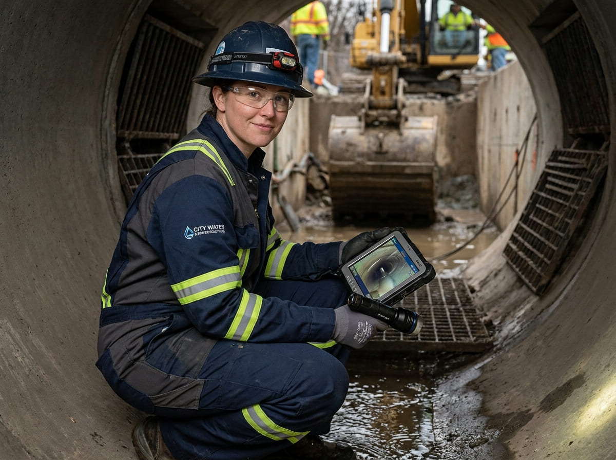 Sewer Line Inspection & Replacement in La Porte